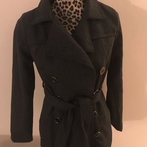 Black Coat/Jacket w/ belt